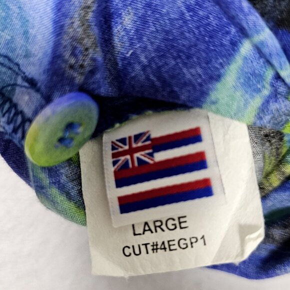 Vintage Jams World 50 Years Women's Large Shirt Serpentine Hawaiian Button Up - Picture 6 of 8